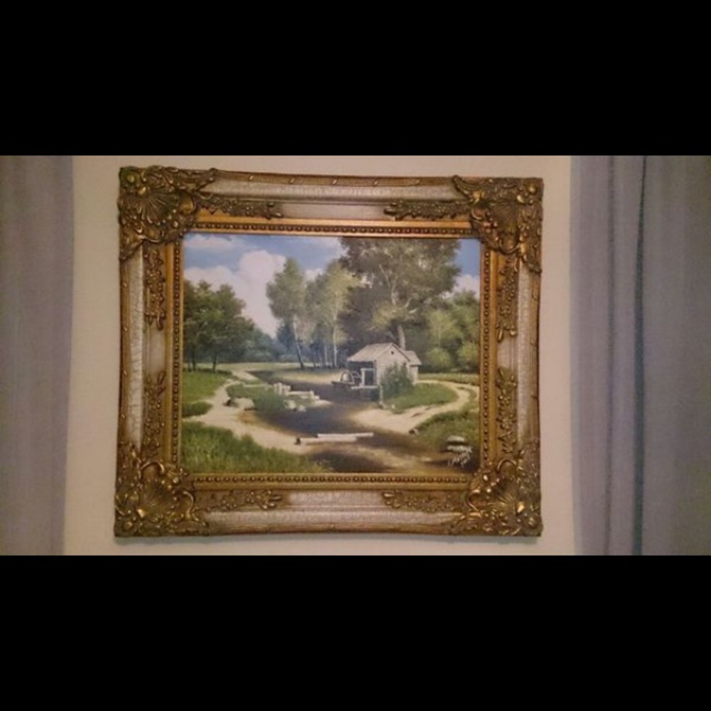 Antique oil painting
